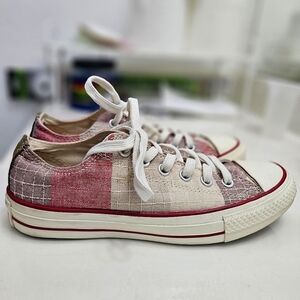 RARE CONVERSE CHUCK TAYLOR ALL STAR- OX PLAID SIZE US 7.5